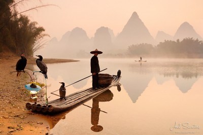 Cormorant Fisherman - Yangshuo, China