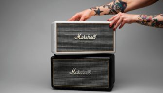 Marshall’s speaker has a retro feel