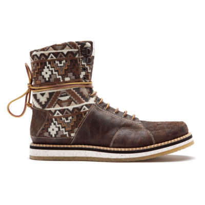 Brown Native High Boot