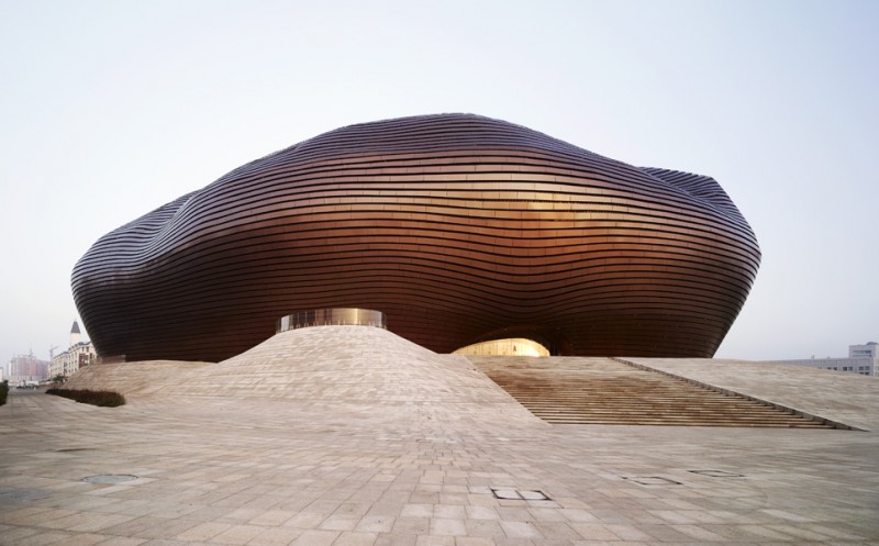 Ordos Art & City Museum by MAD Architects